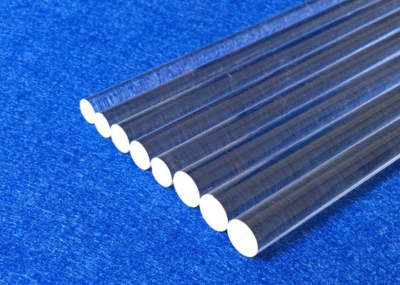 China Klären Sie fixierten Quarz Glasstab, hoher Reinheitsgrad-Silikon nach Maß Rod fournisseur
