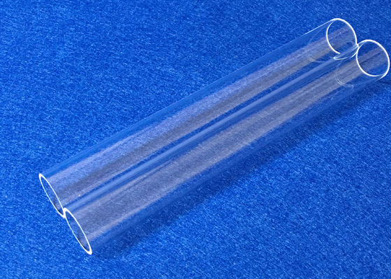 China Der Quarz-Glasrohr-hohen Temperatur/des Drucks Ods 16mm Feuer-Polierart fournisseur