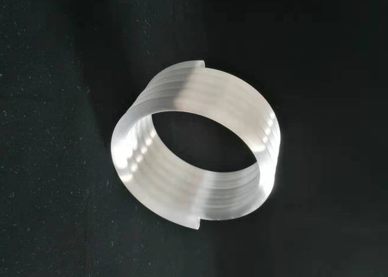 China Milchiges fixierter Quarz-Glas-Heizungs-Rohr, gewundenes Quarz-Rohr Ods 8mm fournisseur