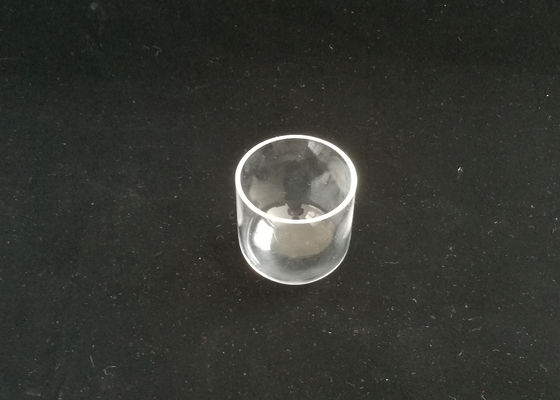China Fixierter Quarz-Glas-Laborversuch-Rohr des hohen Reinheitsgrad-SiO2 mit Rundboden fournisseur