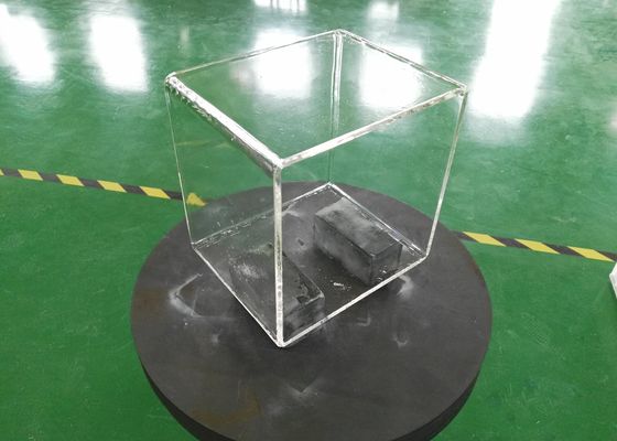 China Kundengebundene Quarz-Glasprodukte/Quarzglas-Behälter für waschende Siliziumscheibe fournisseur