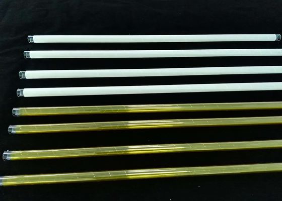 China PECVD fixierte Od das 30 Millimeter-Quarz-Glasrohr, das mit der weißer/Gelb3m-Faser bedeckt wurde, die beschichteten in der Solarindustrie benutzt wurde fournisseur