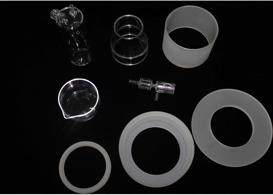 China Quarz-Glasprodukte nach Maß/Quarz, der Flasche für Labor kristallisiert fournisseur
