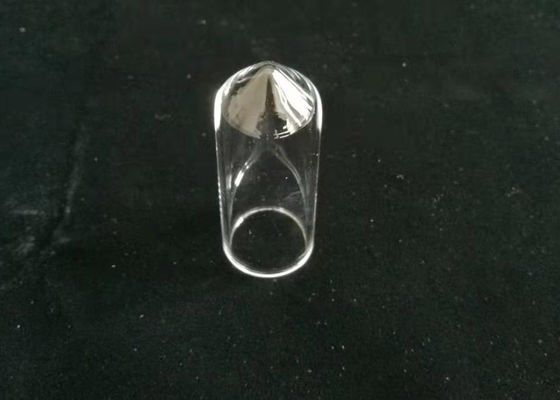 China Klären Sie Rohr des fixierter Quarz-Glas-V, koniforme untere Art Quarzglas-Reagenzglas fournisseur