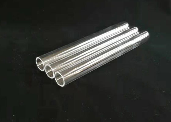 China Fixierter Quarz-Reagenzglas mit dem runde/flache Unterseiten-Zollamt verfügbar fournisseur