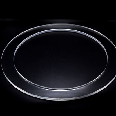 China Polierquarz-Glas-Flansch-Korrosionsbeständigkeit zur hohen Temperatur fournisseur