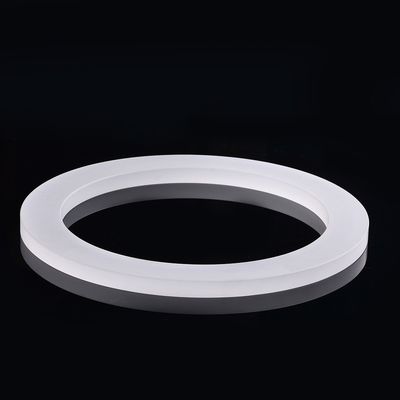 China Milchiger fixierter Quarz-Flansch, thermischer stabiler undurchsichtiger Quarz-Glas-Ring fournisseur