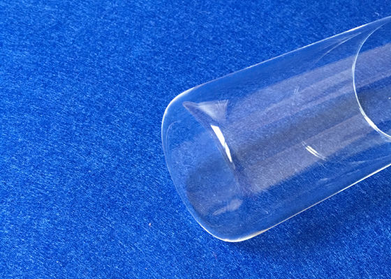 Transparentes fixierter Quarz-Glas-Reagenzglas rund/flache Unterseite optional fournisseur