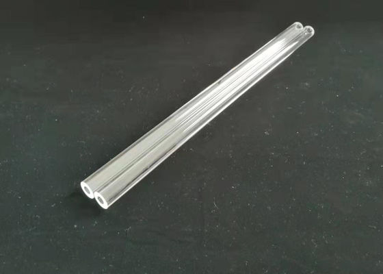 Transparentes/klares fixierter Quarz-Rohr mit 3mm schwerer Wandstärke fournisseur