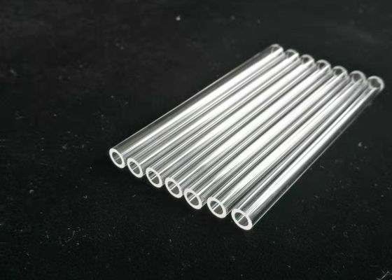fixierter Quarz-Glasrohr-Enden-Feuer-Polierquarzglas-Rohr 6mm Ods fournisseur