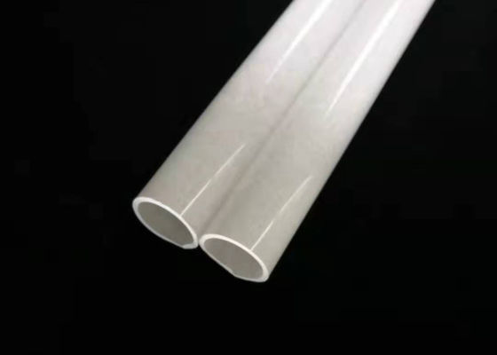 Fixiertes Quarzglas-Rohr milchig/Satin-Art mit 24mm Od u. 2mm Stärke fournisseur