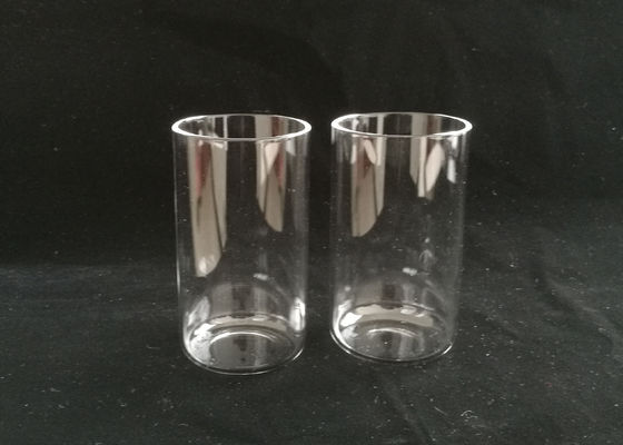 Transparentes/klares Quarz-Glasrohr mit dem flache Unterseiten-Zollamt verfügbar fournisseur