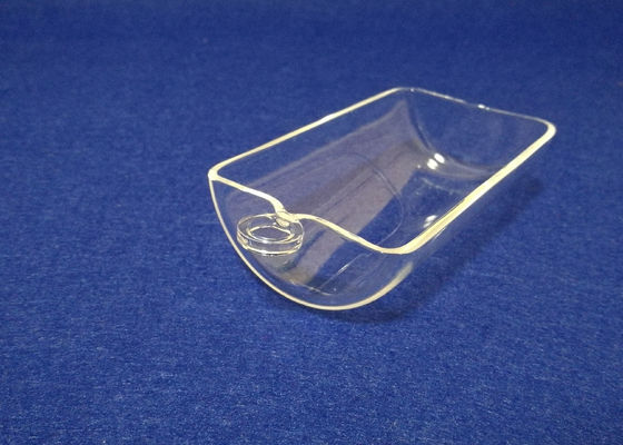 Quarz-Glas-Verbrennungs-Boote/fixiertes Silikon-Boot nach Maß mit Ring fournisseur