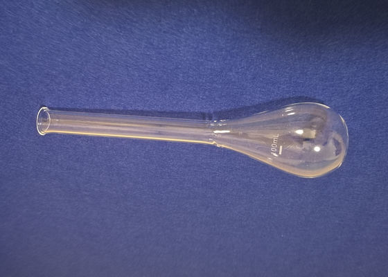Personifizierter fixierter Quarz Labware/Kjeldahl-Flasche 100ML mit langem Hals fournisseur