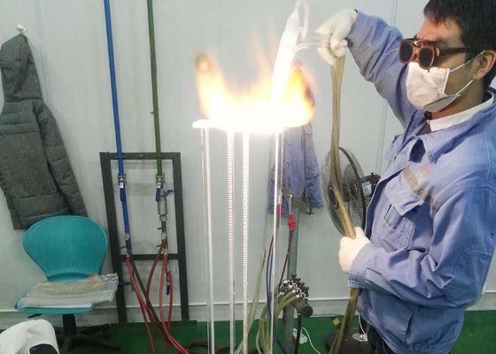 Hoher Reinheitsgrad-Quarz-Glas-Schienen-Boots-Solarindustrie-Gebrauch ISO bescheinigt fournisseur