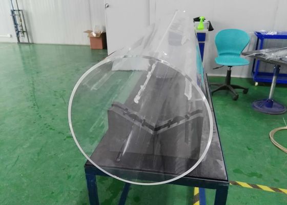 Solarindustrie-Quarz-Glas-Ofen-Rohr mit 330mm Außendurchmesser fournisseur