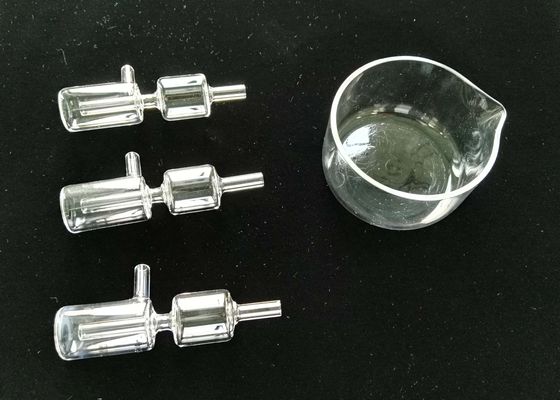 Laborgebrauchs-Quarz-Glasprodukte, kleine kundengebundene Quarz-Reaktor-Flasche fournisseur