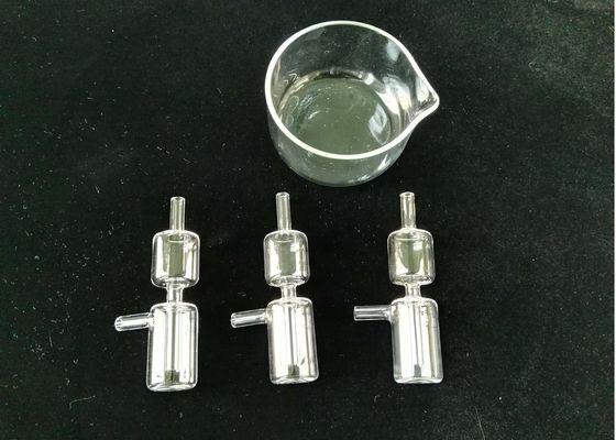 Laborgebrauchs-Quarz-Glasprodukte, kleine kundengebundene Quarz-Reaktor-Flasche fournisseur