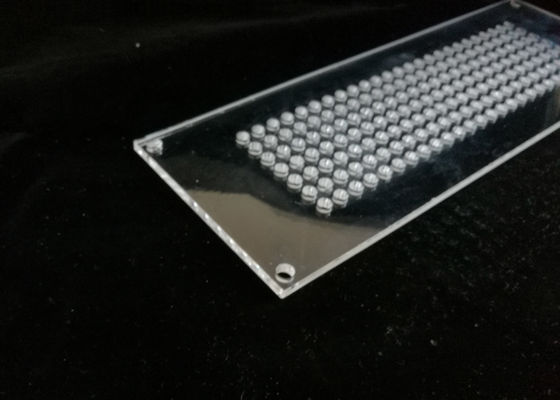 Klare optische Quarz-Glasfenster-Platte mit den Löchern JGS2 Standard fournisseur
