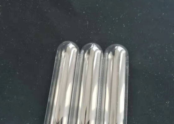 Fixierter Quarz-Reagenzglas mit dem runde/flache Unterseiten-Zollamt verfügbar fournisseur