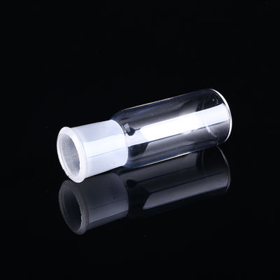 Ein Enden-geschlossenes Quarz-Glas-Reagenzglas, flache Unterseiten-Quarzglas-Produkte des freien Raumes fournisseur