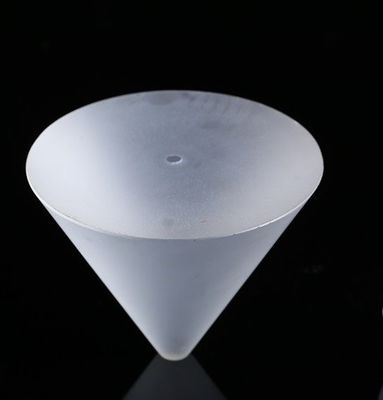 Kundengebundener Chemikalien-fixierter Quarz-Glas-Kegel ohne Oberflächenbeschichtung fournisseur