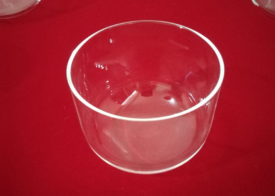Labor liefert Glas fixierten des Quarz-SiO2 Labware der Glaswaren-99,99%/Tiegel-mit/ohne Flansch fournisseur