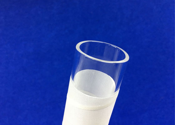 PECVD Fused OD 30 mm Quarzglasrohr mit weißer 3M-Faser für die Hochtemperaturbeständigkeit in der Solarindustrie fournisseur