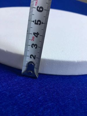 Großes rundes weißes Quarz-Filter-/der Maximumporengröße 16-40 der Fritten-Porosität 3 Quarzprodukt um gemacht vom Quarzsand fournisseur